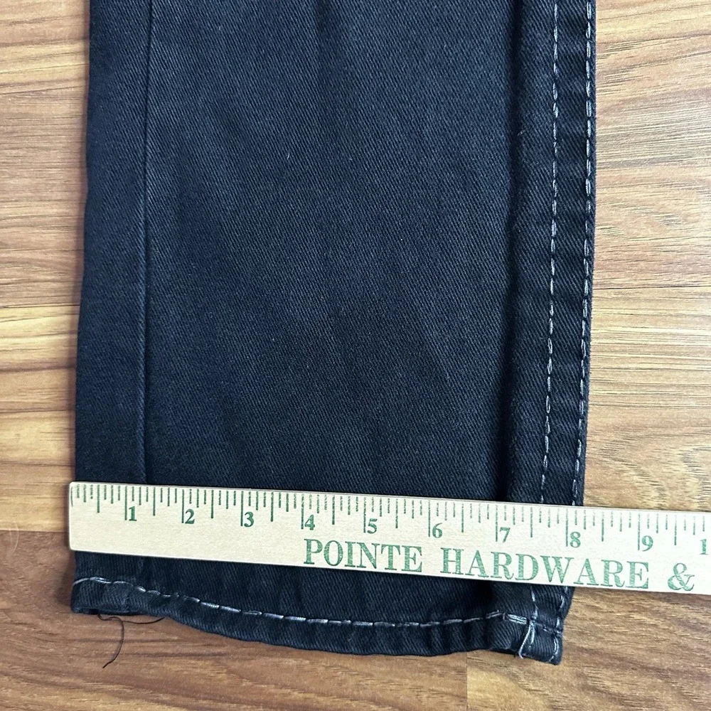 Vintage Y2K True Religion Ricky Super T Jeans Mens 32x32 Black Made in USA